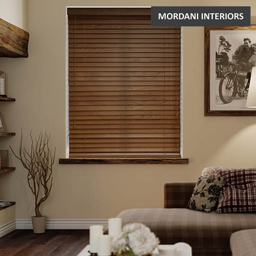 Brazilian Walnut Wooden Venetian Blind